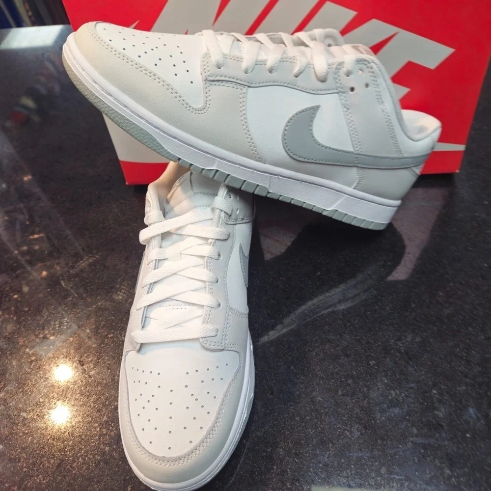 Summit White/Platinum Tint-White-Light Smoke Grey Style Code: DV0831-106 sz 10